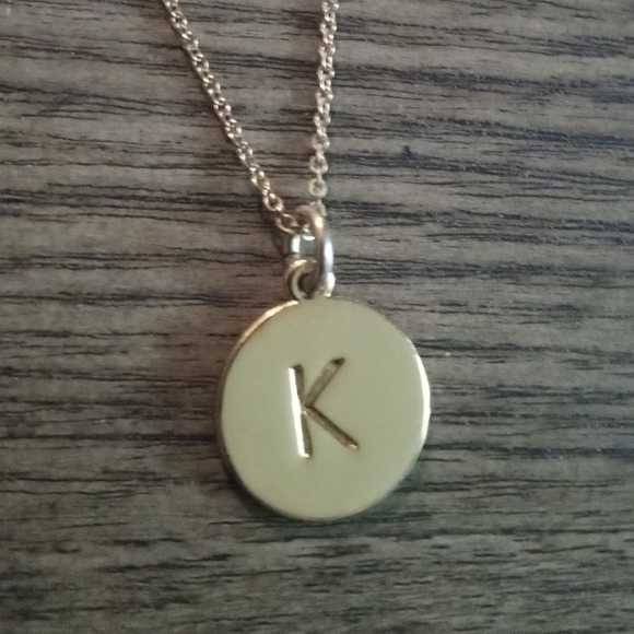 One In A Million Script Necklace Initial K Kate Spade - Picture 7 of 7